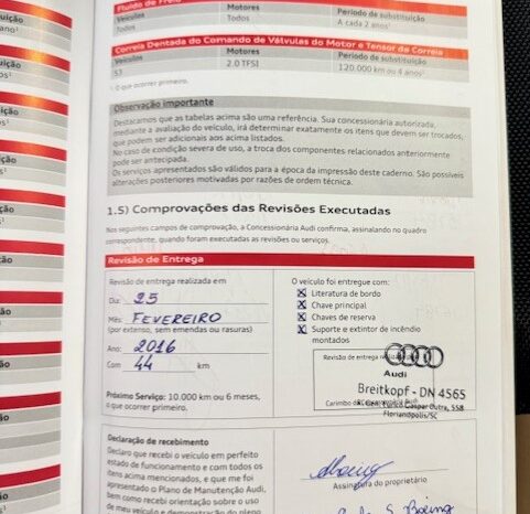 Audi Q3 1.4 TFSI S-Tronic Attraction Aut. 2016 – 59 Mil Km completo