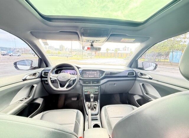 T-CROSS COMFORTLINE 1.0 TSI TURBO 2023  39 MIL KM (TETO SOLAR E BANCOS EM COURO) completo